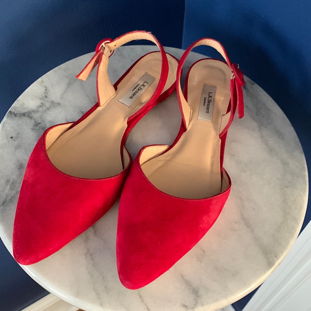 L.K. Bennett sling backs